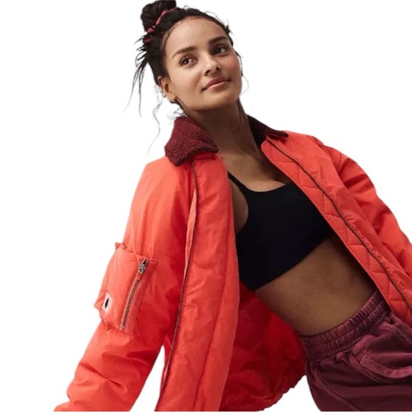 NWT Free People Outpost Bomber Jacket - Picture 1 of 8